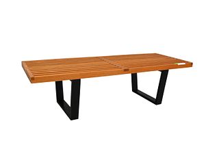 George Nelson Platform Slat Bench/Coffee Table