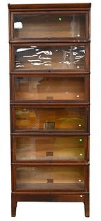 Globe Wernicke Oak Stacking Bookcase