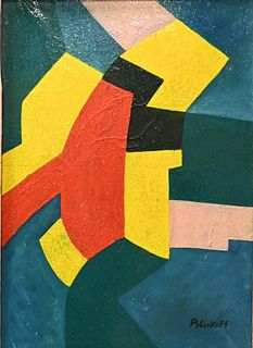 In the Manner of Serge Poliakoff (Russian Federation 1900 - 1969)