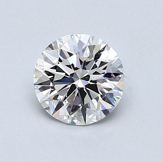No Reserve GIA - Certified 0.73 CT Round Cut Loose Diamond G Color VS2 Clarity