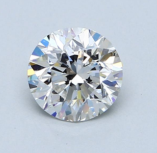 No Reserve GIA - Certified 1.00 CT Round Cut Loose Diamond F Color VS1 Clarity