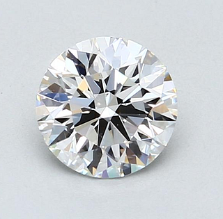 No Reserve GIA - Certified 1.02 CT Round Cut Loose Diamond E Color VS2 Clarity