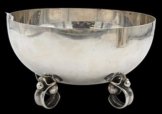 Dunham Sterling Silver Footed Bowl