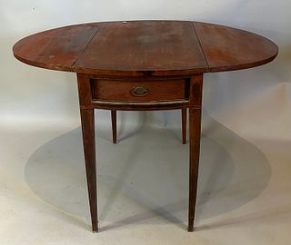 Federal Pembroke Table w Inlay