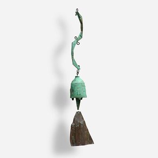  Paolo Soleri Arcosanti Bronze Wind Bell
