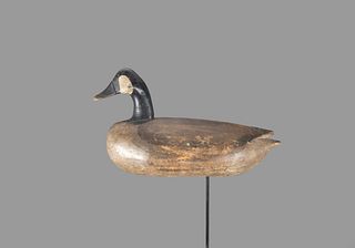 Stick-Up Canada Goose Decoy by Eli Doughty (1844-1923)