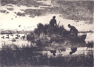 Frank W. Benson (1862-1951), Duck Blind