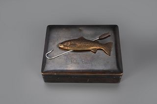 Early Metal Trout Box