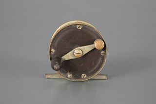 Small Trout Reel attributed to Julius Vom Hofe