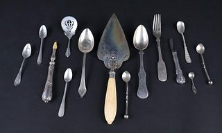 Group of Sterling Silver Flatware 