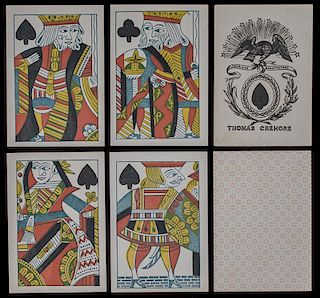Thomas Crehore “American Manufacture” Playing Cards.