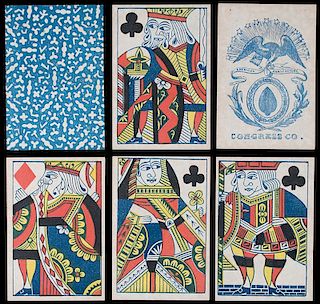 Congress Co. Faro Playing Cards.