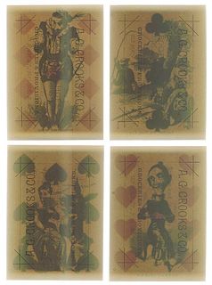J.H. Bufford’s Sons Transparent Popular Playing Cards.