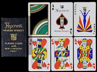 Hycrest Playing Card Co. “Modern Royalty” Playing Cards.