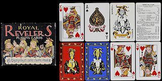 Brown & Bigelow “Royal Revelers” Playing Cards.