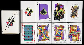 Duolog Limited Edition 2/200 Playing Cards.