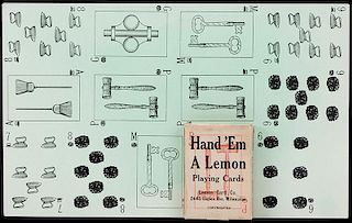 Lemon Card Co. “Hand ‘Em A Lemon” Playing Cards.