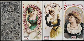P. Lorillard Co. 5 Cent Ante Tobacco Insert Playing Cards.