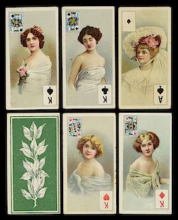 British American Tobacco Co. Beauties Tobacco Insert Playing Cards.