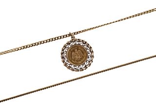 18K Yellow Gold Chain Necklace