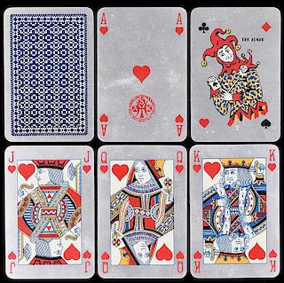Hausermann “Aluminum” Playing Cards.