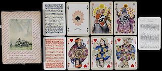 F. Piatnik & Sons “Bernhard Altmann Cashmere” Playing Cards.