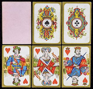 Daveluy Historical Playing Cards.