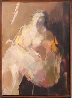 Zubel Kachadoorian, Oil on Canvas "Persephone"