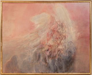 Zubel Kachadoorian, Oil on Canvas, "Rose Tide"