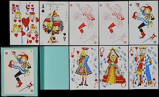 Elaine Lewis Shepperton 72 Playing Cards.