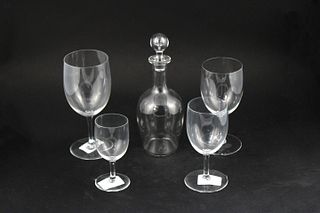 Group of Baccarat Crystal Stemware
