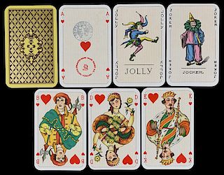 Walter Scharff K.G. “Art Deco” Playing Cards.
