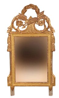 Louis XVI Style Giltwood Pier Mirror