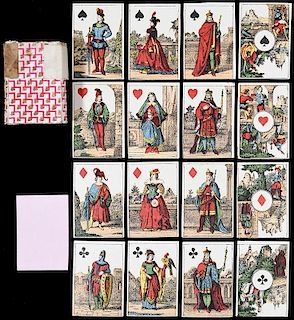 C.L. Wüst “Children’s Theater” Miniature Playing Cards.