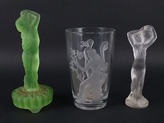 Carl Schmitz for Verilys "Seasons" Glass Vase