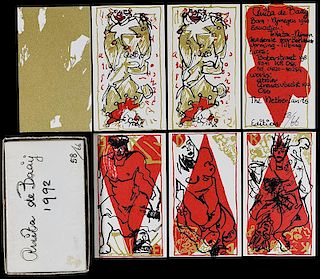 Anita de Baaij Artist Designed Playing Cards.