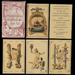 “Baraja Erotica Española del Siglo XIX” Limited Edition Playing Cards.