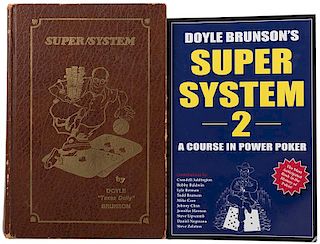 Brunson, Doyle. Super System and Super System 2.