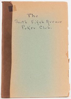 [Carleton, Henry Guy] The South Fifth Avenue Poker Club.