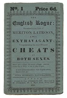 The English Rogue: Described in the Life of Meriton Latroon, A Witty Extravagant.