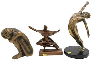 Three Piece Bronze Group