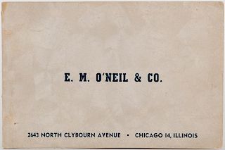 E.M. O’Neil & Co. Catalog.
