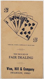 Vine, Hill & Company House of Fair Dealing Catalog No. 45/46.
