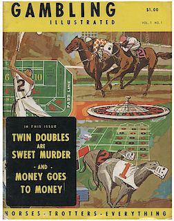 Group of Vintage Periodicals on Casino Gambling.