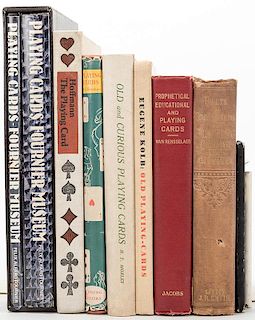Group of Eleven Books on Playing Card History.
