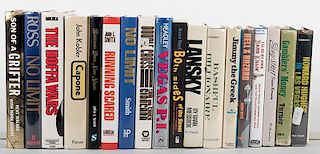Lot of 47 Books on Mobsters, Criminals and Gamblers.