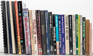 Group of 28 Vintage and Contemporary Books and Manuals on Sports Betting.