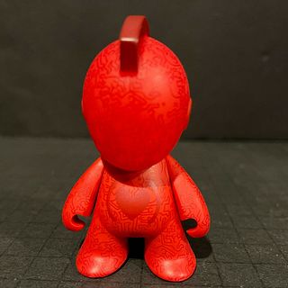 Kidrobot New York x Keith Haring, Red Special Edition Mascot
