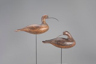 Curlew Pair by David B. Ward (1947-2020)