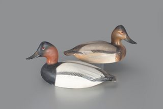 Canvasback Pair by The Ward Brothers